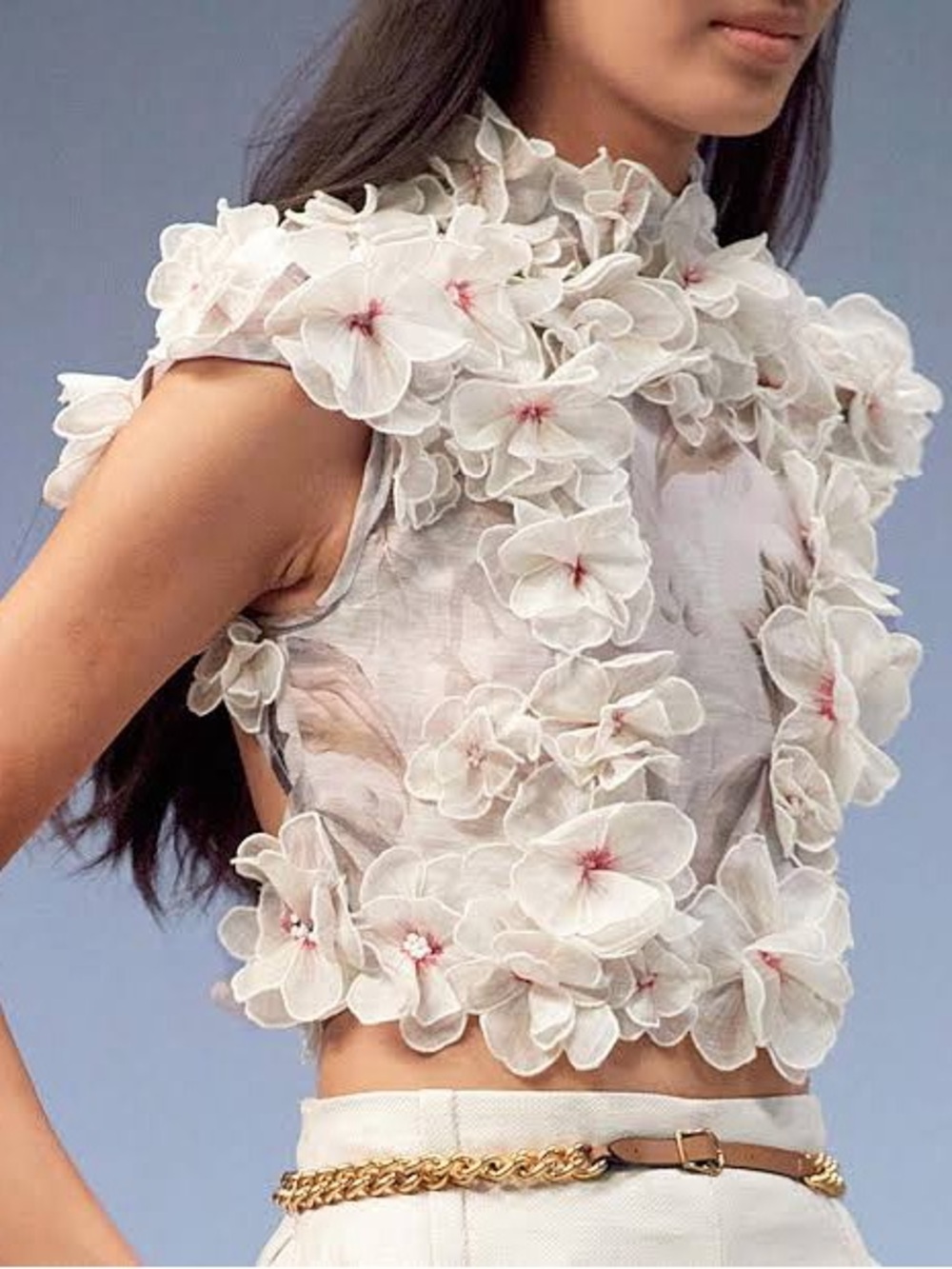 Zimmermann Rose Mallow Bodice - Soft Rose
